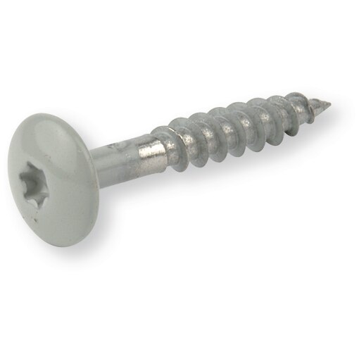 Vis colorée  blanc Torx 4,8X32 A2